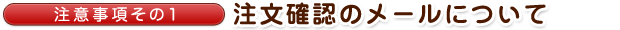 注意事項その1